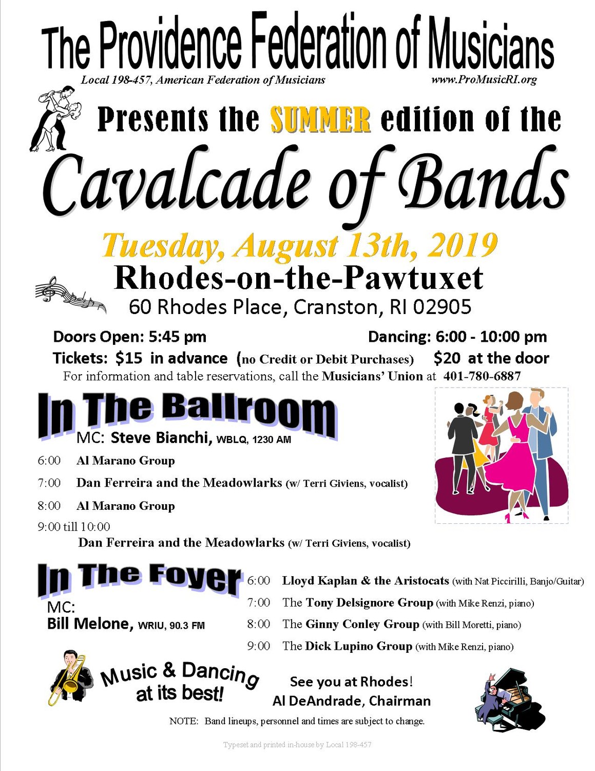 SUMMER 2019 Cavalcade of Bands Dance News, Opinion